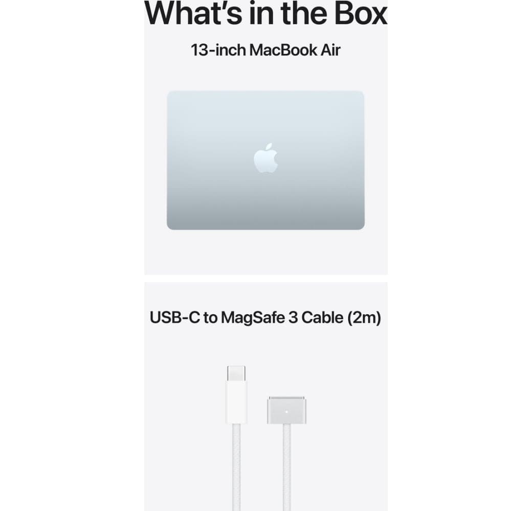 Sky Blue Apple MacBook Air 13" Laptop - M5 10-Core - 16 GB - 1 TB SSD - 10-Core-CPU - Deutsch (QWERTZ).3