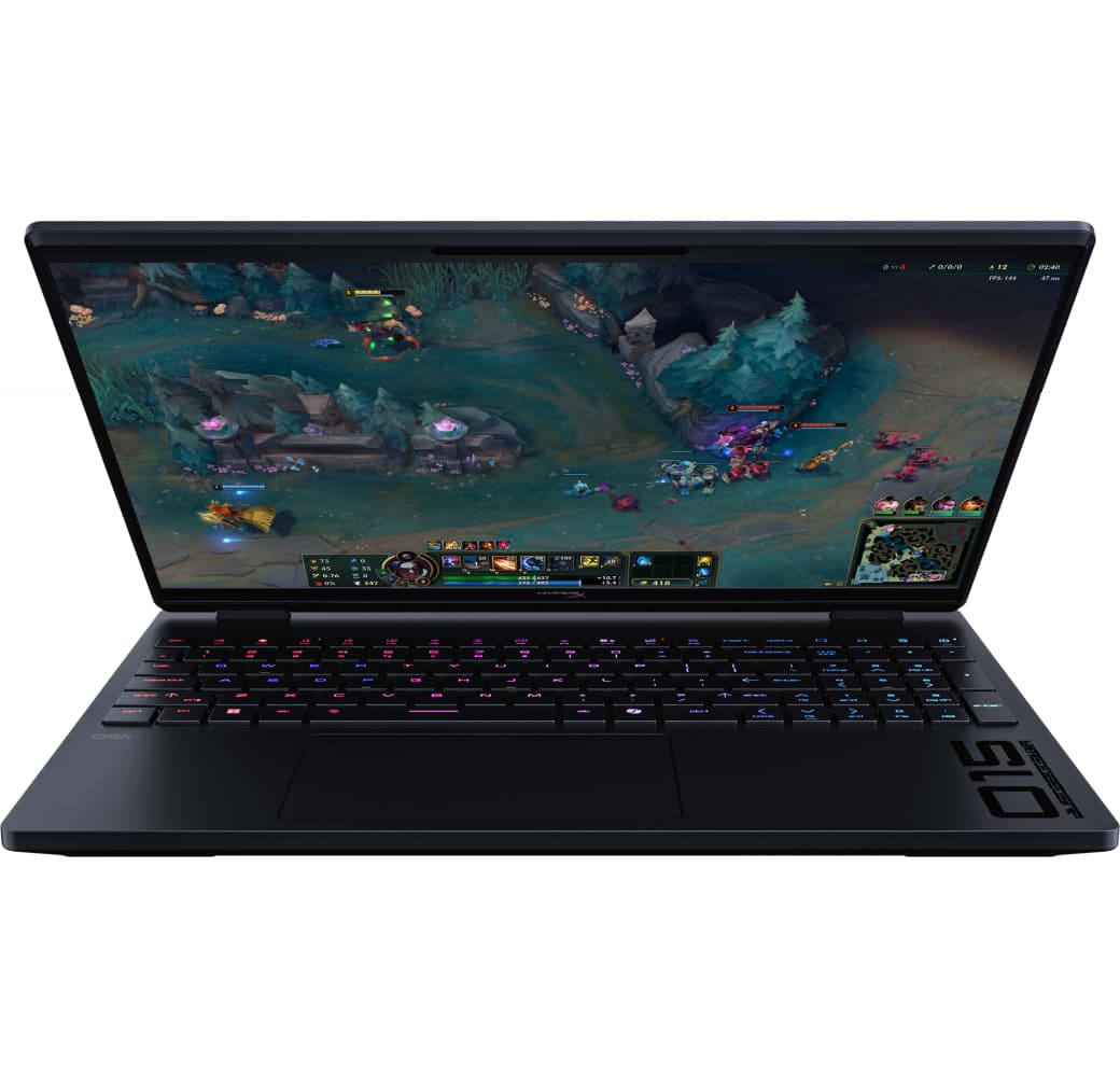 Black HP HyperX OMEN 15-gb0058ng Laptop - AMD Ryzen™ 5 240 - 16GB - 512GB SSD - NVIDIA® GeForce® RTX™ 5060 - German (QWERTZ).4