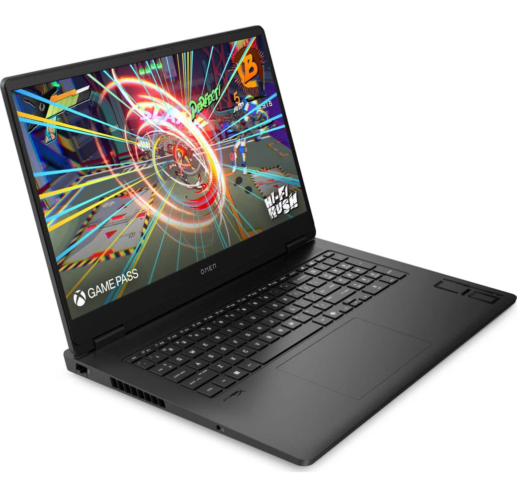 Black HP Omen 17-db1077ng Laptop - AMD Ryzen™ 7 AI 350 - 24GB - 512GB SSD - NVIDIA® GeForce® RTX™ 5070 - German (QWERTZ).2