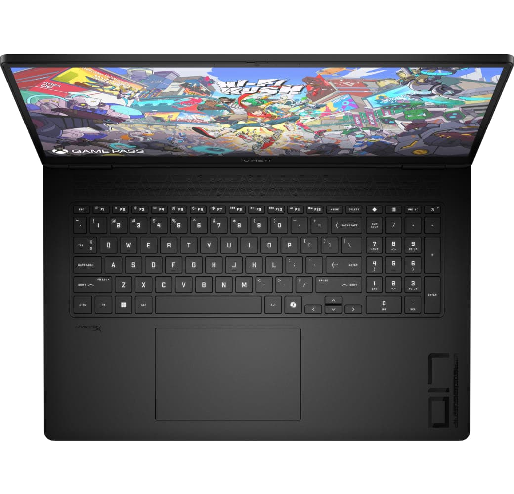 Black HP Omen 17-db1077ng Laptop - AMD Ryzen™ 7 AI 350 - 24GB - 512GB SSD - NVIDIA® GeForce® RTX™ 5070 - German (QWERTZ).4