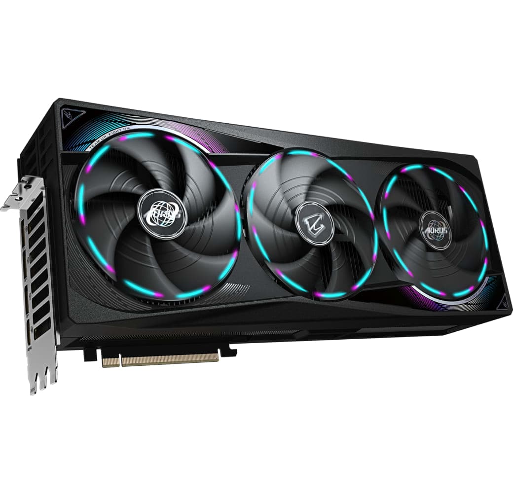Black Gigabyte GeForce RTX 5090 Aorus MASTER 32G Graphic Card.3