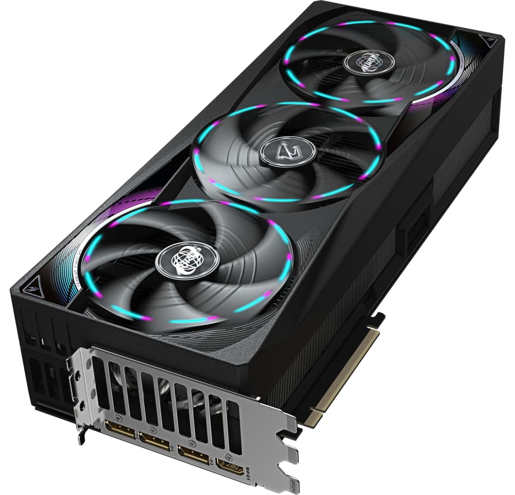 Black Gigabyte GeForce RTX 5090 Aorus MASTER 32G Graphic Card.4