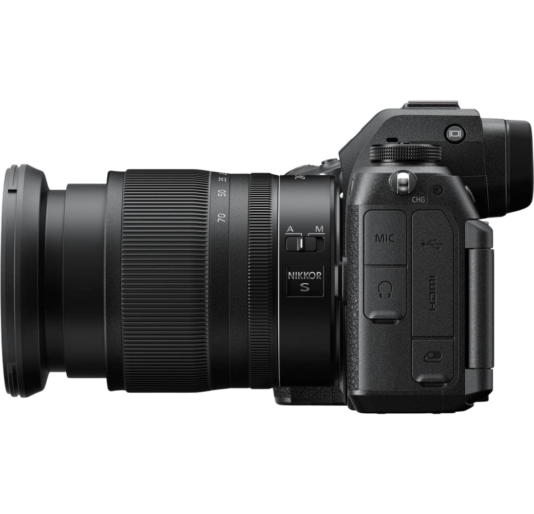 Schwarz Nikon Z6 III + Nikkor Z 24-70mm f/4,0 S.7
