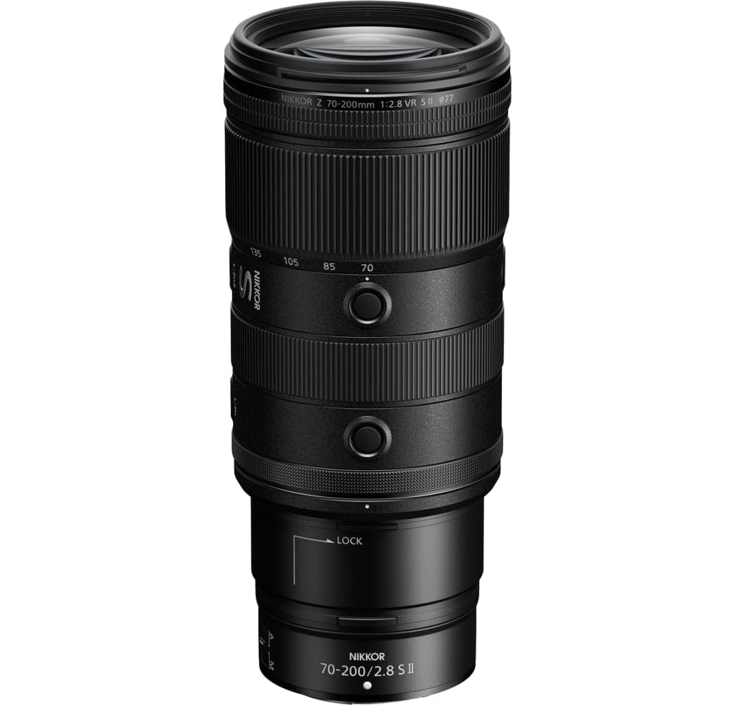 Black Nikon Nikkor Z 70-200mm f2,8 VR S II.2