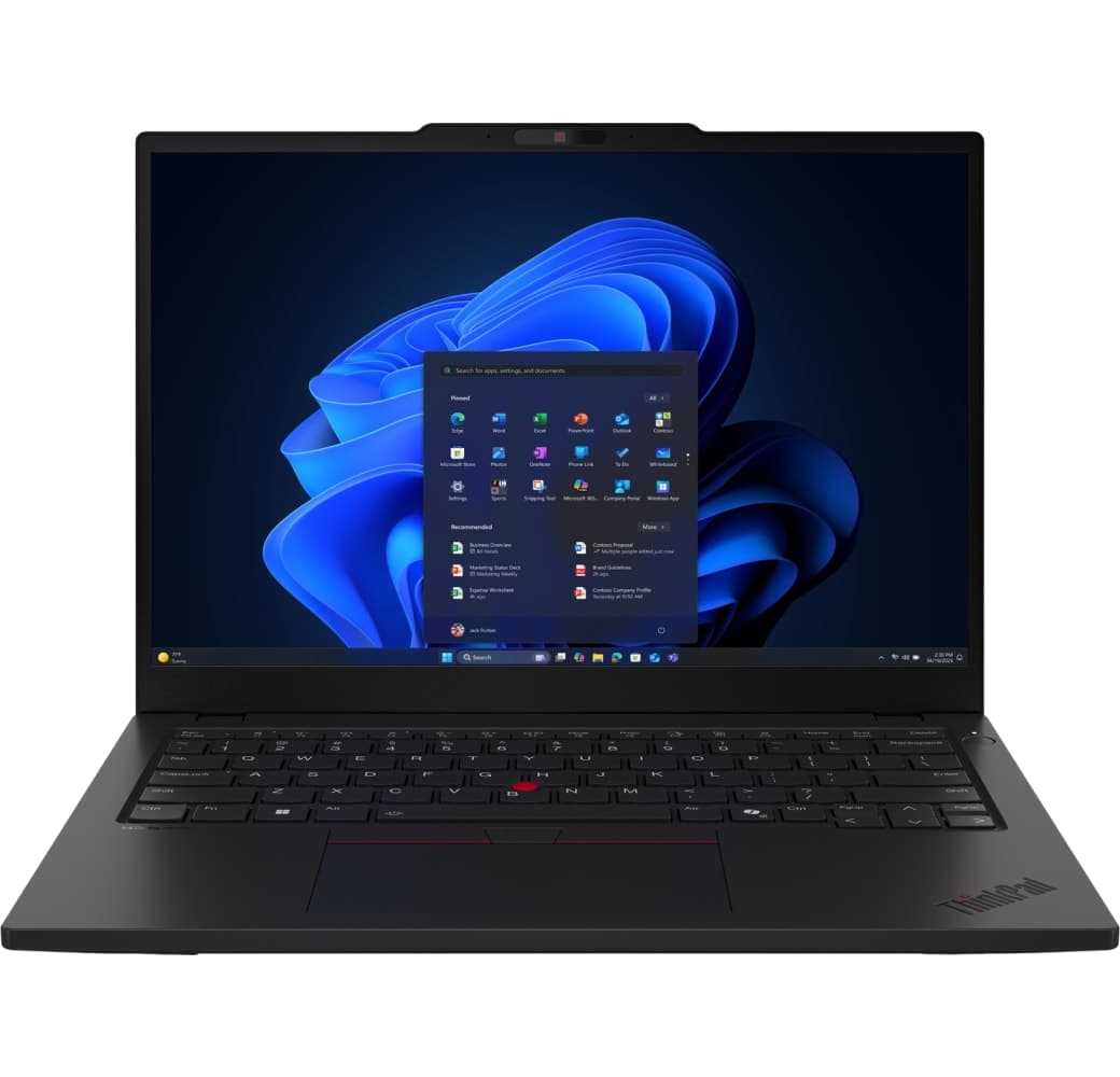Black Lenovo ThinkPad E14 G8 Laptop - Intel® Core™ Ultra 7-3550 - 16GB - 512GB SSD - Intel Arc Graphics - Spanish (QWERTY).1