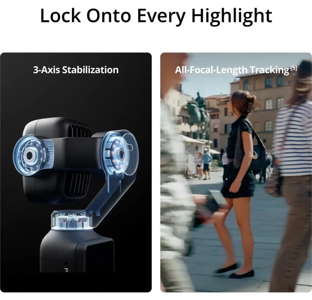 Black DJI Osmo Pocket 4P Standard Combo.5