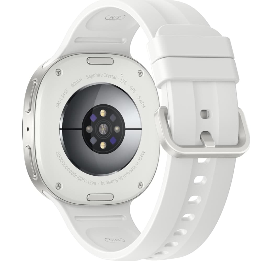 Creme Samsung Galaxy Watch 9 LTE Smartwatch, Aluminiumgehäuse, 40 mm.4