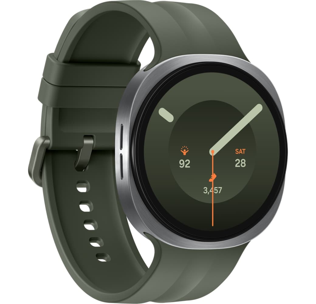 Plata Reloj inteligente Samsung Galaxy Watch 9 LTE, caja de aluminio, 44 mm.3