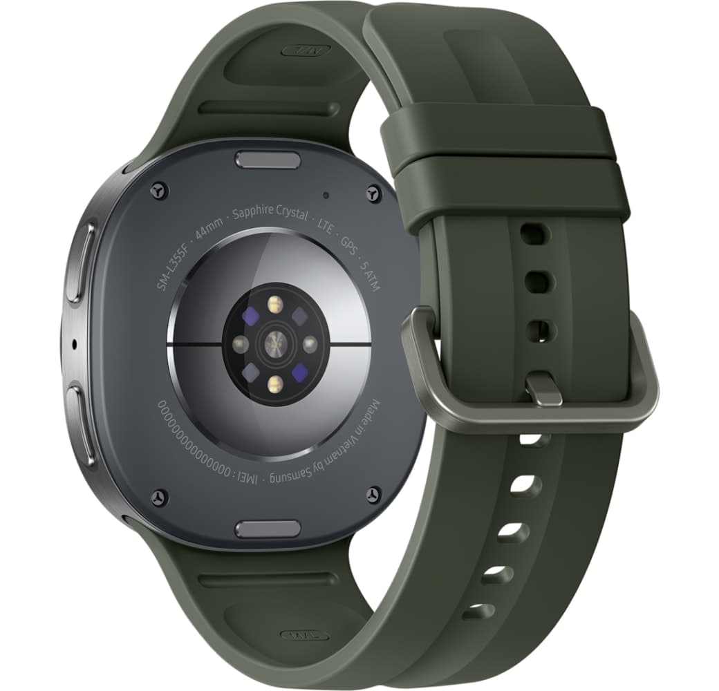 Plata Reloj inteligente Samsung Galaxy Watch 9 LTE, caja de aluminio, 44 mm.4