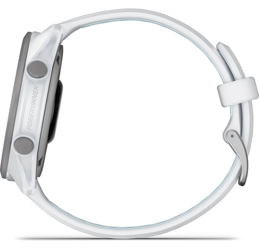 Blanca Reloj inteligente Garmin Forerunner 170, caja de polímero reforzado con fibra, 42,6 mm.3