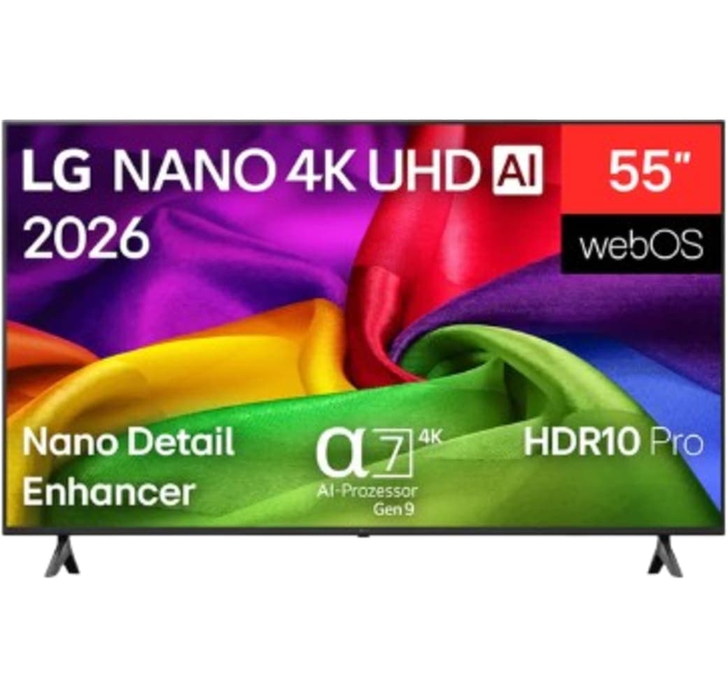 Black LG 55NU800B6LA - TV 55" UHD 4K.1