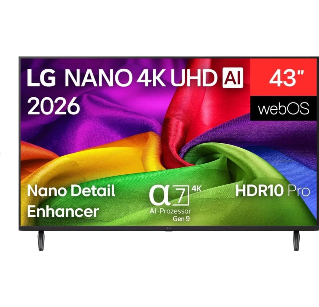 Negro LG 43NU800B6LC - TV 43" UHD 4K.1