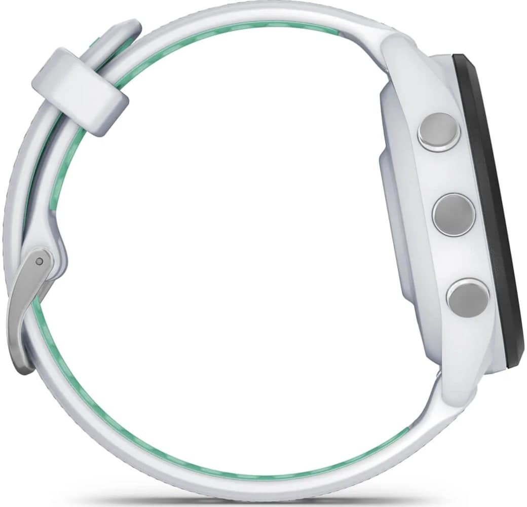Steinweiß Garmin Forerunner 265s Smartwatch, Gehäuse aus faserverstärktem Polymer, 42 mm.5