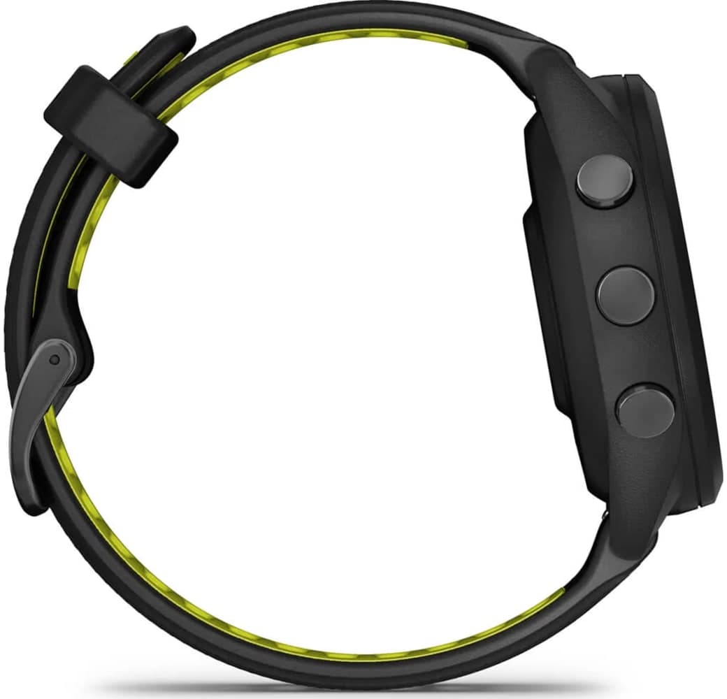 Black/Yellow Garmin Forerunner 265s Smartwatch, Fiber reinforced polymer Case, 42mm.5