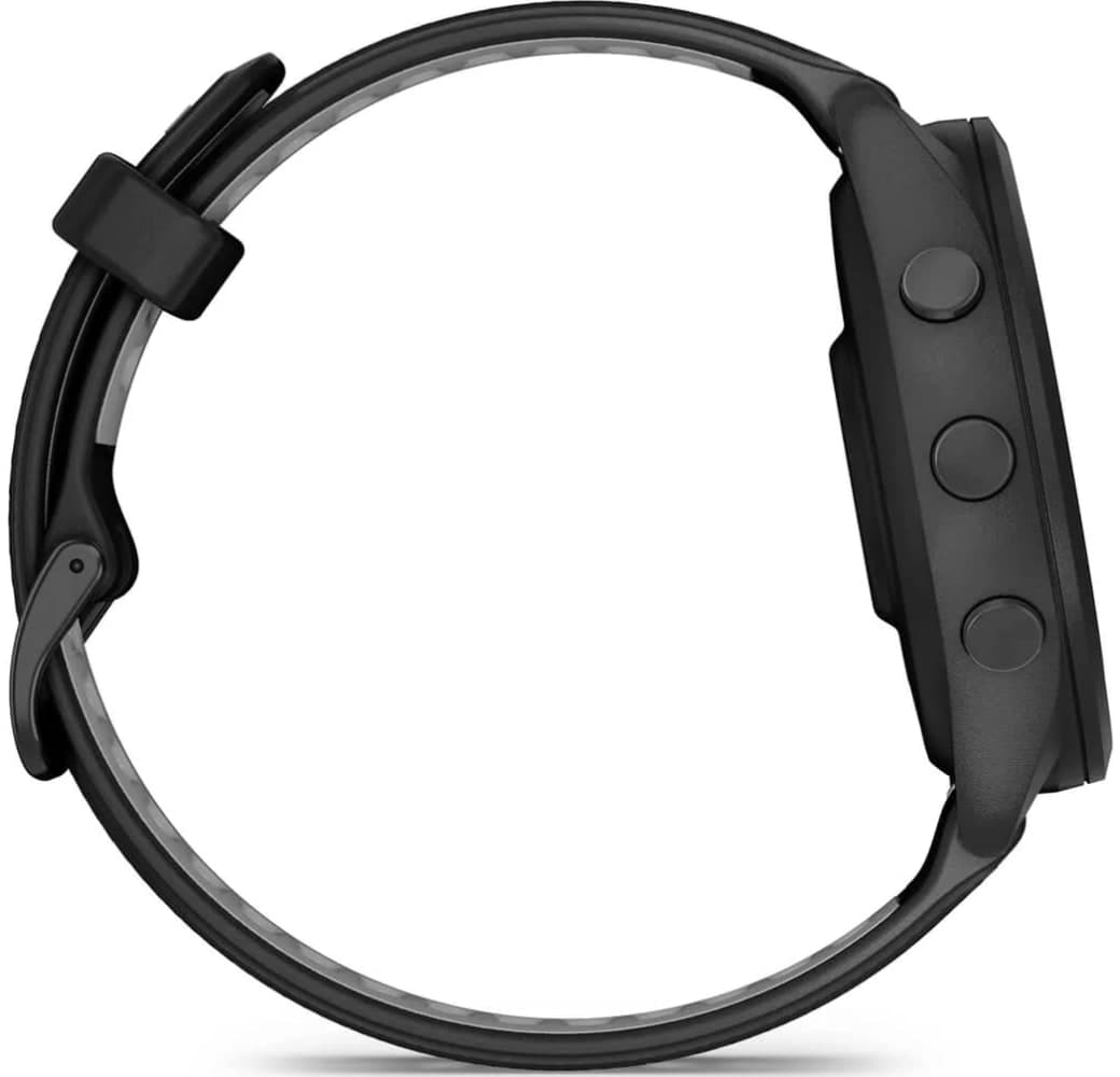 Black/Light Grey Garmin Forerunner 265 Smartwatch, Fiber reinforced polymer Case, 46mm.5