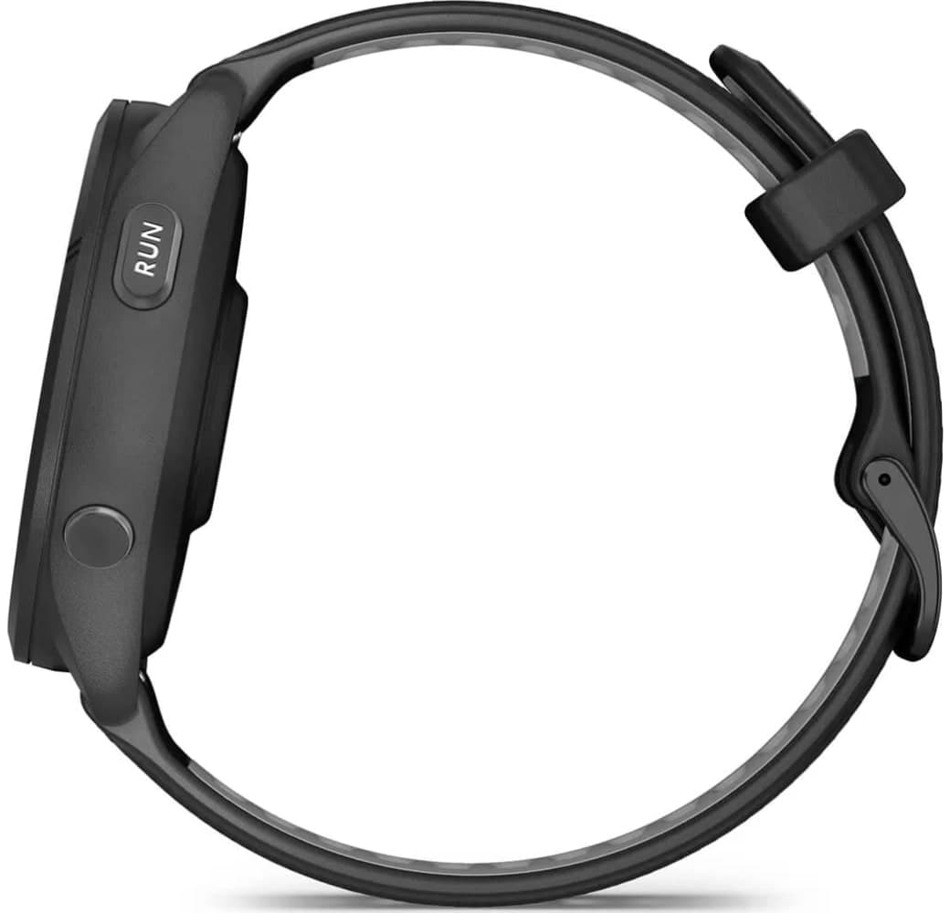 Black/Light Grey Garmin Forerunner 265 Smartwatch, Fiber reinforced polymer Case, 46mm.7