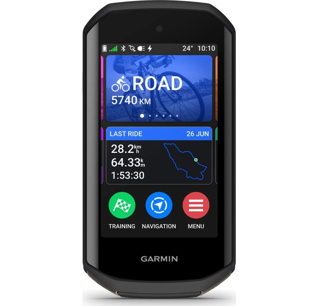 Black Garmin Edge 1050 Bike Computer, Fiber-reinforced polymer Case.1