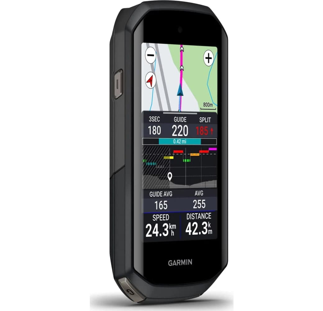 Black Garmin Edge 1050 Bike Computer, Fiber-reinforced polymer Case.2