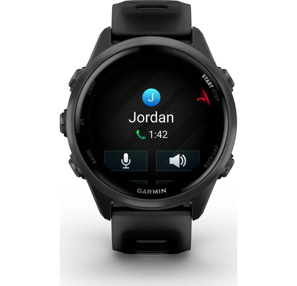 Schwarz Garmin Forerunner 570 Smartwatch, Gehäuse aus faserverstärktem Polymer, 42 mm.4