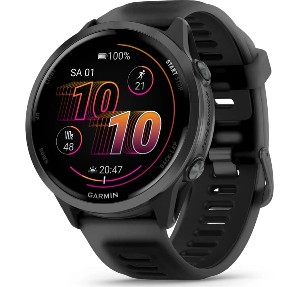 Schiefergrau Garmin Forerunner 570 Smartwatch, Gehäuse aus faserverstärktem Polymer, 47 mm.1