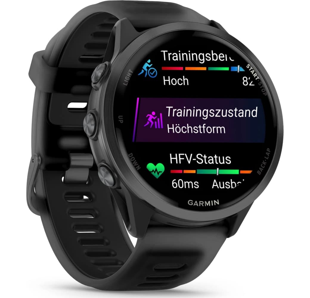 Schiefergrau Garmin Forerunner 570 Smartwatch, Gehäuse aus faserverstärktem Polymer, 47 mm.3