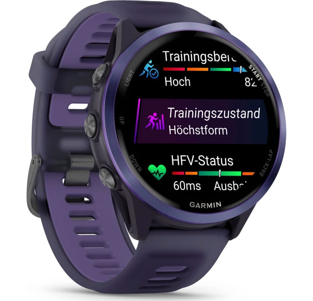 Purple Garmin Forerunner 570 Smartwatch, Fiber reinforced polymer Case, 47mm.3