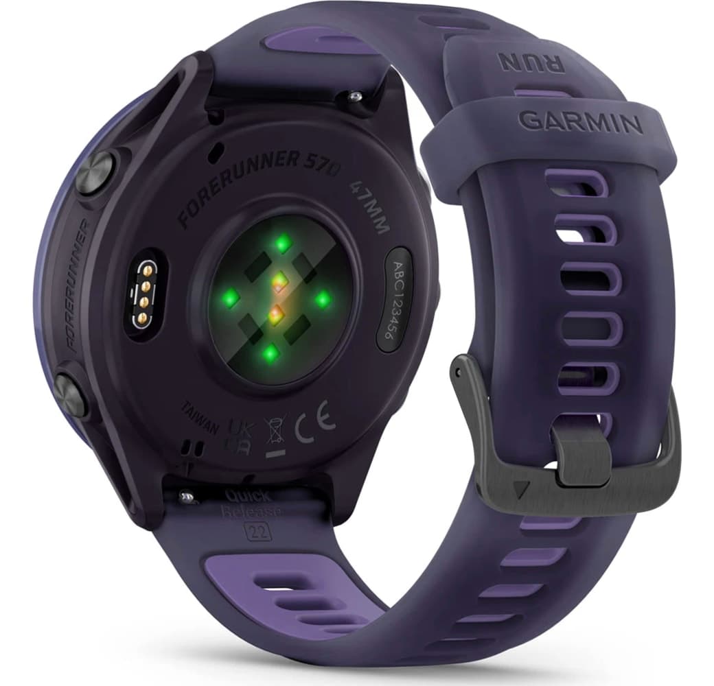 Purple Garmin Forerunner 570 Smartwatch, Fiber reinforced polymer Case, 47mm.7