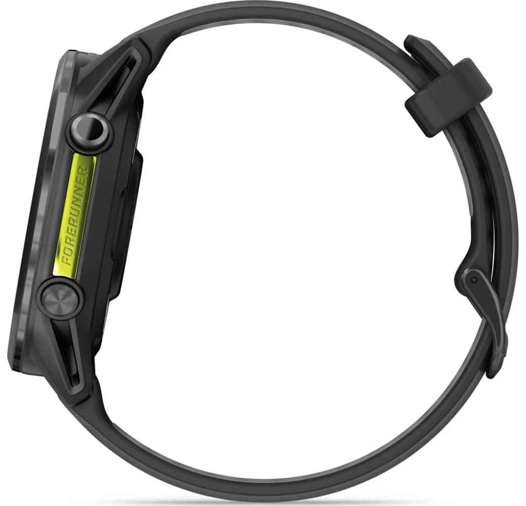 Schwarz Garmin Forerunner 970 Smartwatch, Gehäuse aus faserverstärktem Polymer, 47 mm.8