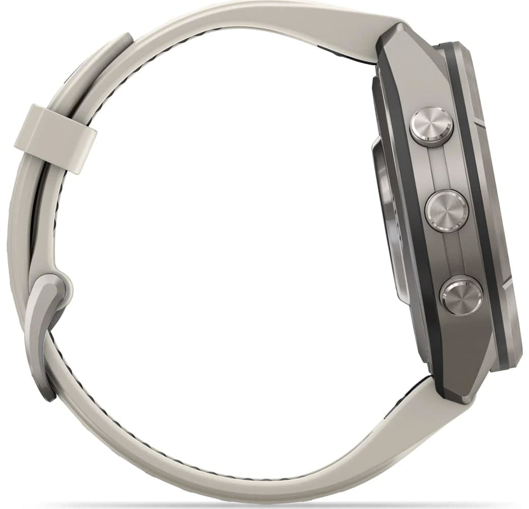 Gris/Arenisca Reloj inteligente Garmin Fenix 9 Pro, caja de titanio, 43 mm.5