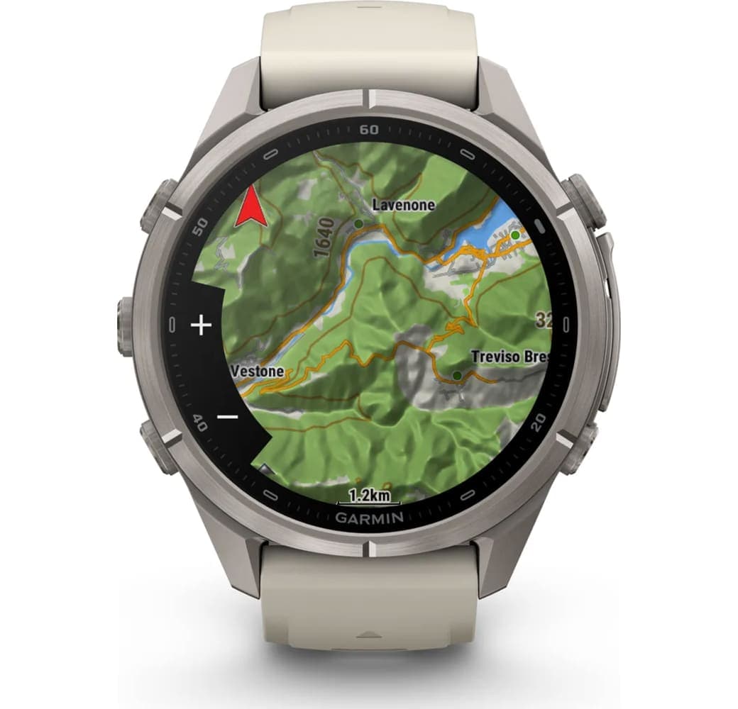 Gris/Arenisca Reloj inteligente Garmin Fenix 9 Pro, caja de titanio, 43 mm.7