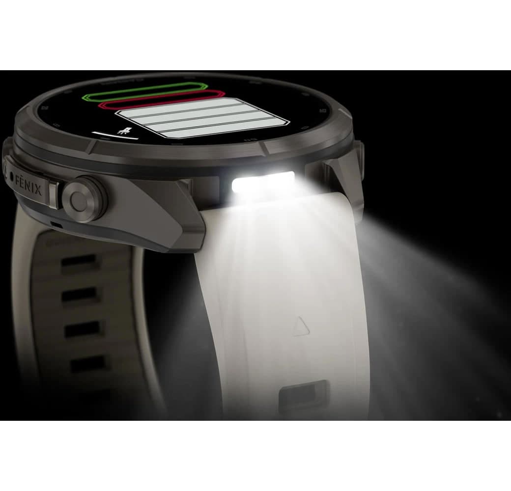 Gris/Arenisca Reloj inteligente Garmin Fenix 9 Pro, caja de titanio, 43 mm.8