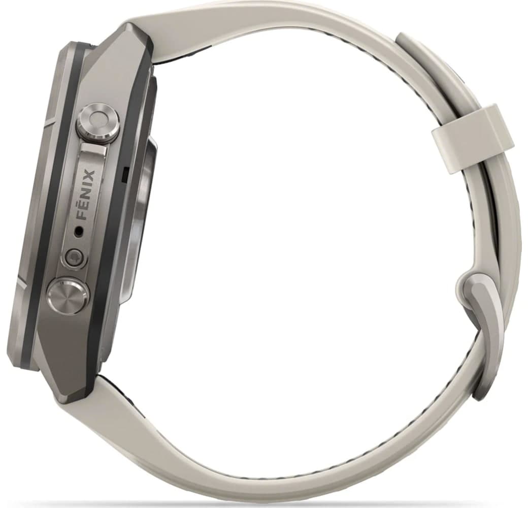 Gris/Arenisca Reloj inteligente Garmin Fenix 9 Pro, caja de titanio, 43 mm.11