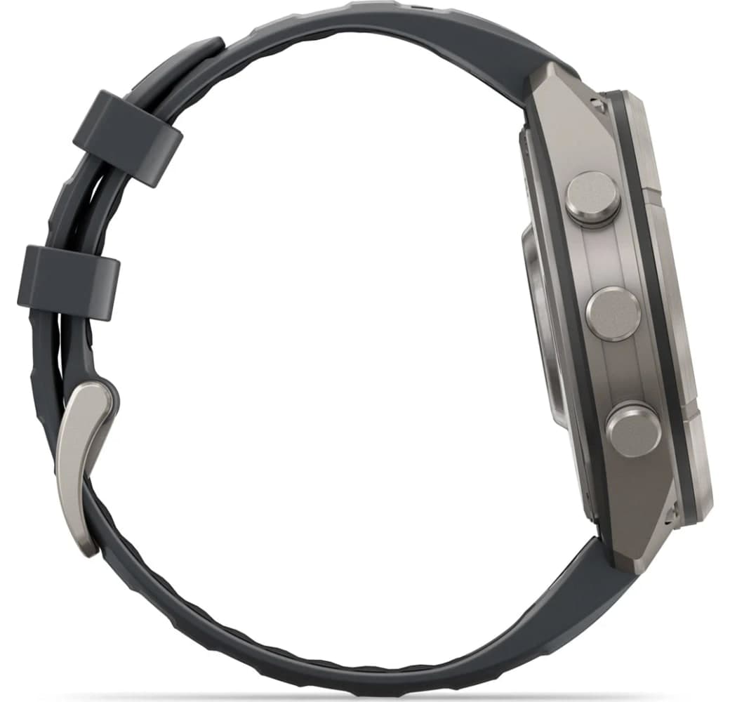 Grafiet Garmin Fenix 9 Pro smartwatch, titanium kast, 47 mm.5