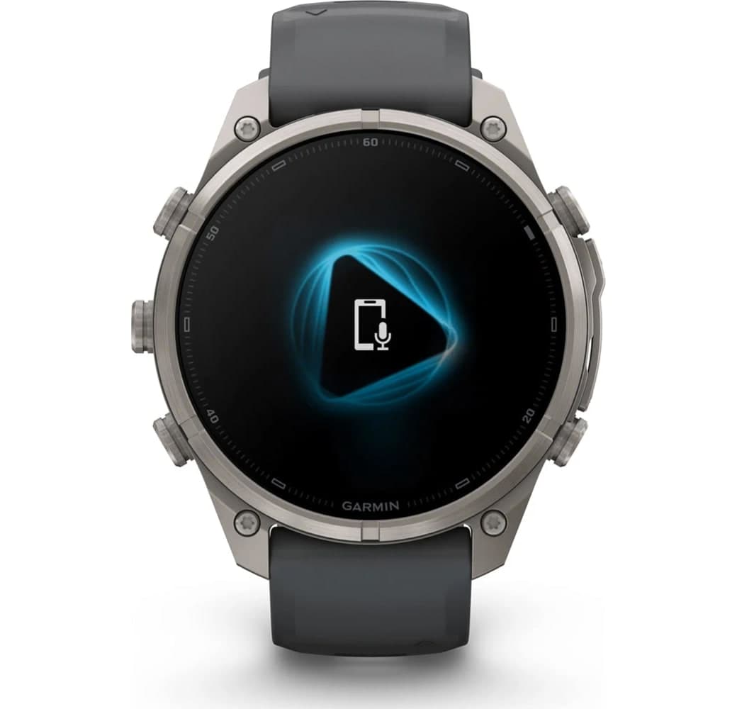 Grafiet Garmin Fenix 9 Pro smartwatch, titanium kast, 47 mm.6