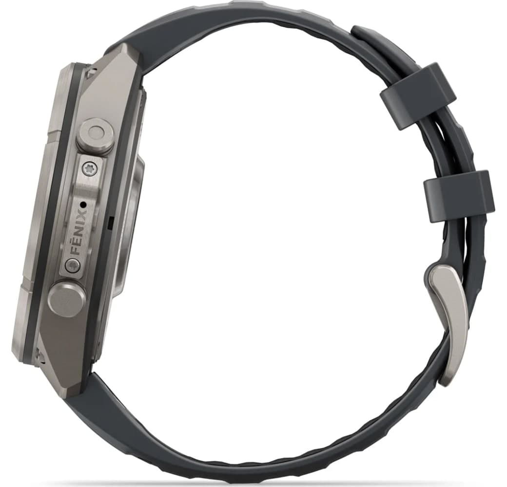 Grafiet Garmin Fenix 9 Pro smartwatch, titanium kast, 47 mm.11
