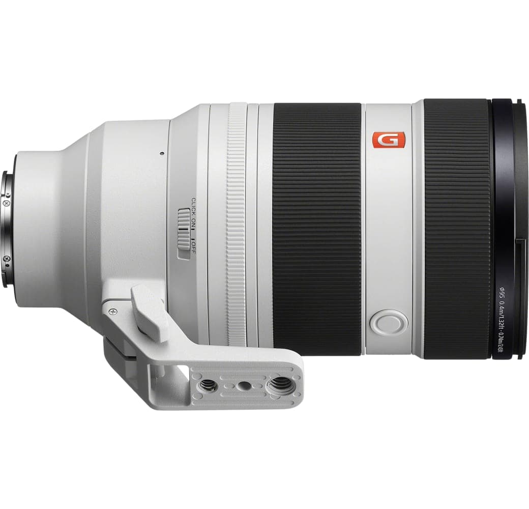 White Sony SEL 50-150mm f/2.0 GM Sony FE mount.4