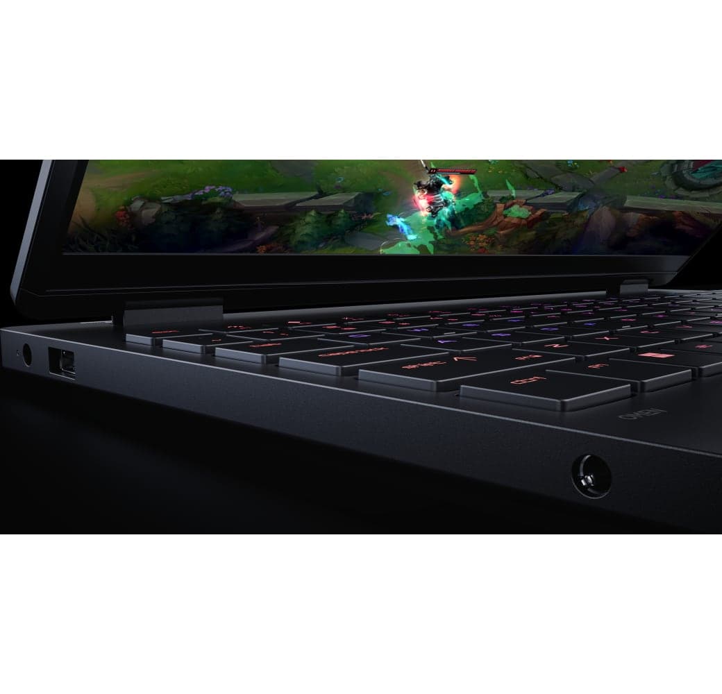 Black HP HyperX OMEN 15-gb0058ng Laptop - AMD Ryzen™ 5 240 - 16GB - 512GB SSD - NVIDIA® GeForce® RTX™ 5060 - German (QWERTZ).7