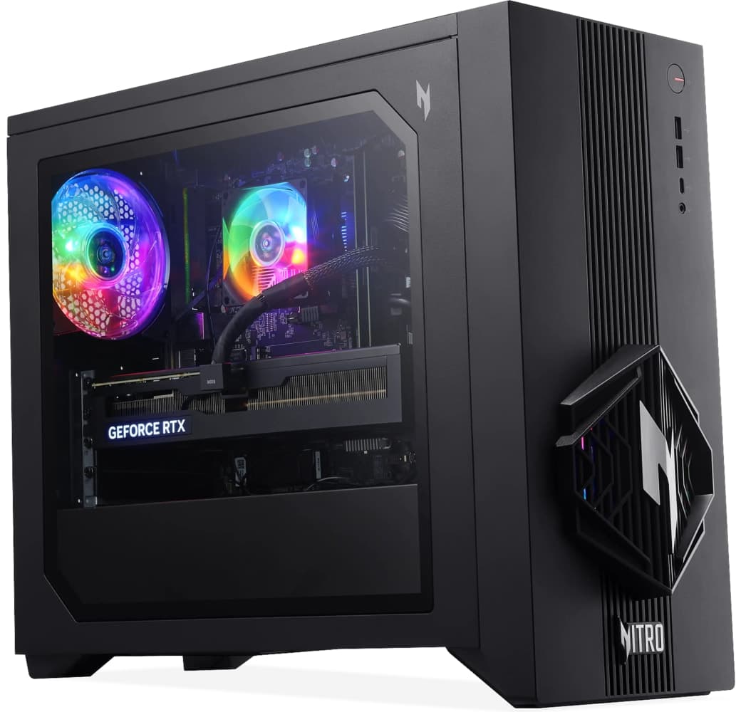 Schwarz Acer Nitro 30 (N30-100) Desktop-PC – AMD Ryzen™ 7 8700F – 16 GB RAM – 1 TB SSD – AMD RX 9070 XT.5