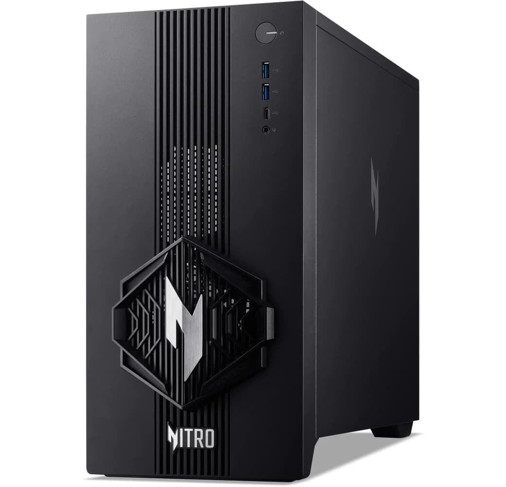 Black Acer Nitro 30 (N30-100) Desktop - AMD Ryzen™ 7 8700F - 16GB - 1TB SSD - AMD RX 9060 XT.3