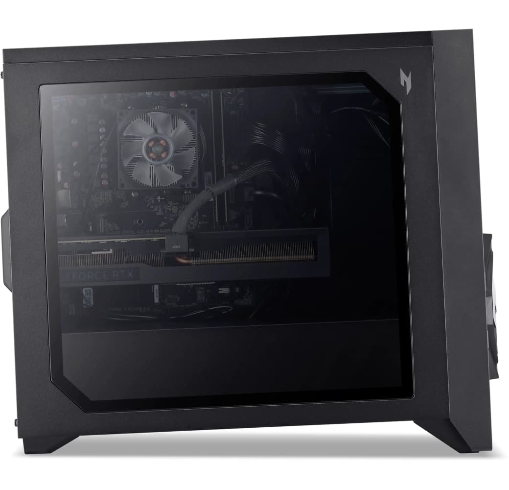 Black Acer Nitro 30 (N30-100) Desktop - AMD Ryzen™ 7 8700F - 16GB - 1TB SSD - AMD RX 9060 XT.6