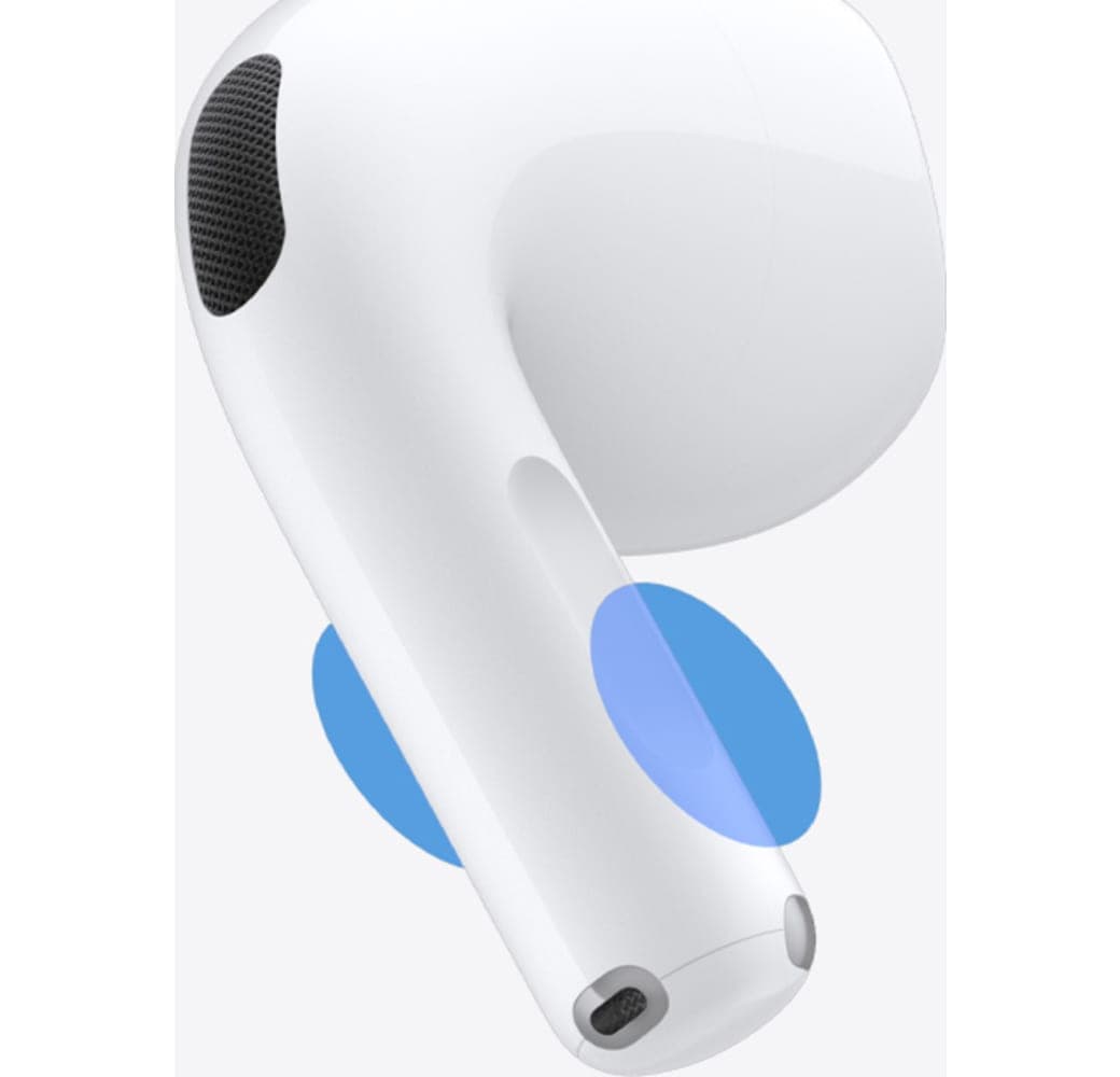 White Apple AirPods 5, Noise-cancelling In-ear Bluetooth Headphones.5