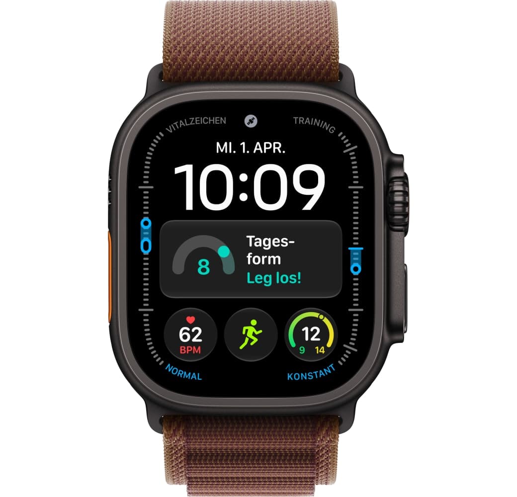 Burgund Apple Ultra 4 GPS + Cellular, Titangehäuse, Alpine Loop L, 49 mm.2