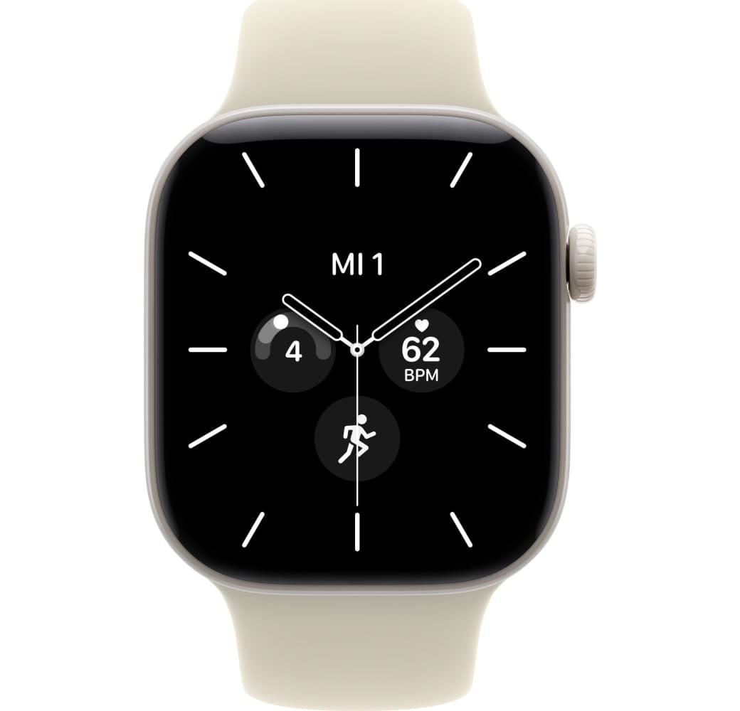 Sand Apple Series 12 GPS + Cellular, Keramikgehäuse, Sportarmband M/L, 46 mm.2