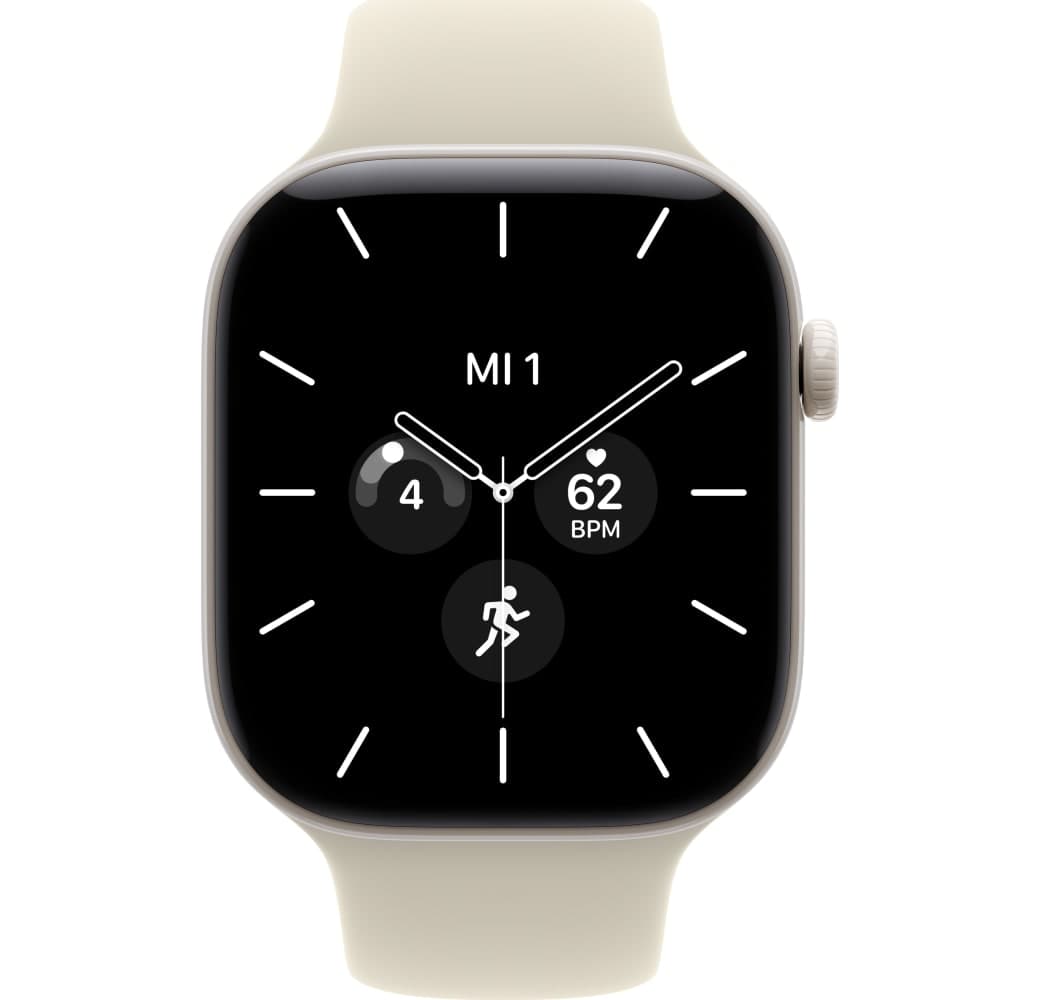 Sand Apple Series 12 GPS + Cellular, Keramikgehäuse, Sportarmband S/M, 46 mm.2