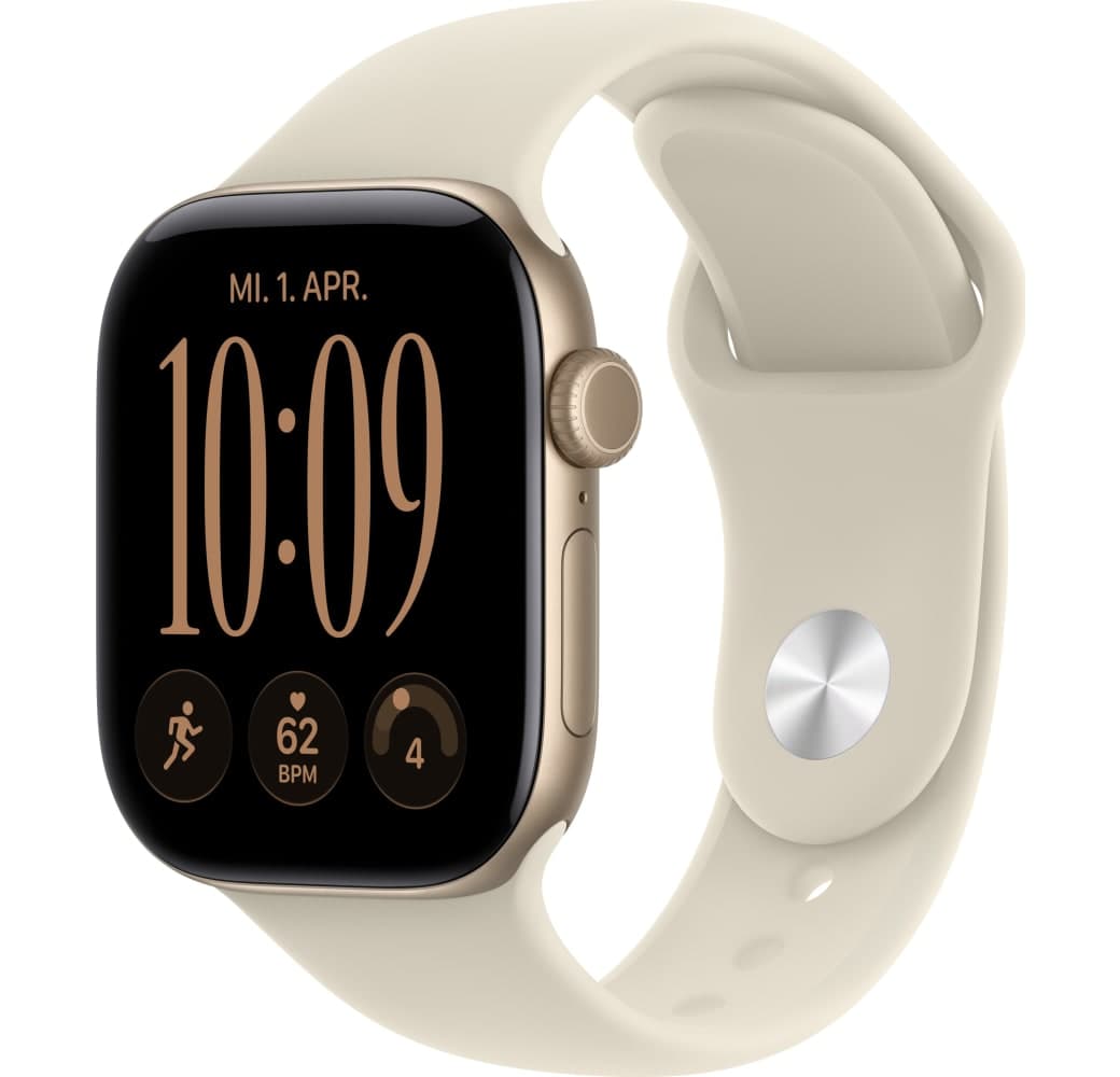 Sand Apple Series 12 GPS + Cellular, Aluminium Case, Sport Band S/M, 42mm.1