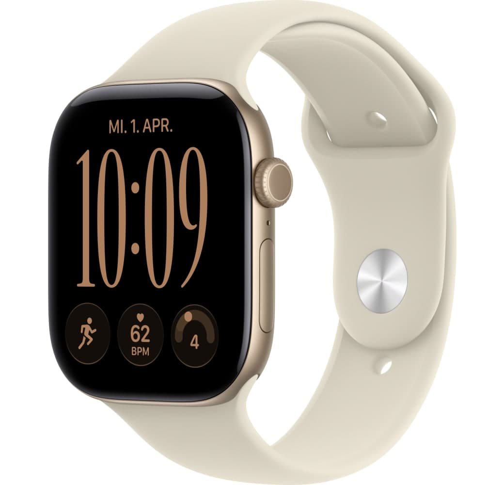 Sand Apple Series 12 GPS + Cellular, Aluminiumgehäuse, Sportarmband S/M, 46 mm.1
