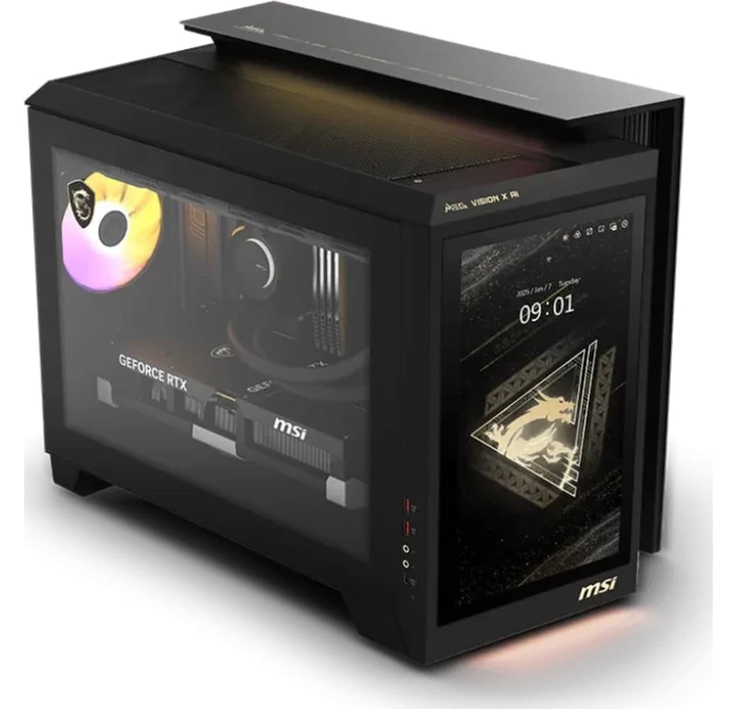 Zwart MSI MEG Vision X AI 2NVV9-285AT Desktop - Intel® Core™ Ultra 9-285K0 - 64GB - 1TB SSD - NVIDIA® GeForce® RTX™ 5080.3