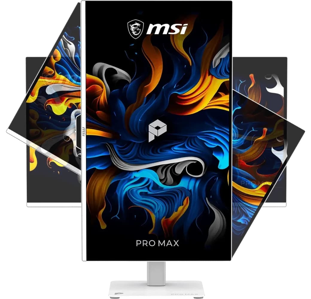 White MSI PRO MAX 271UPXW12G Display - 27" - 4K UHD (3840 x 2160) - PROMAX271UPXW12G.4
