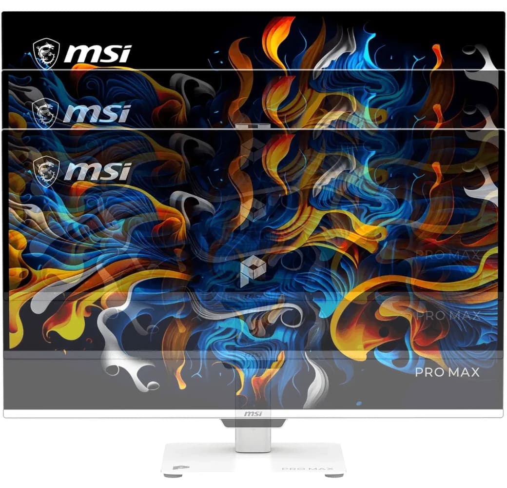 White MSI PRO MAX 271UPXW12G Display - 27" - 4K UHD (3840 x 2160) - PROMAX271UPXW12G.5