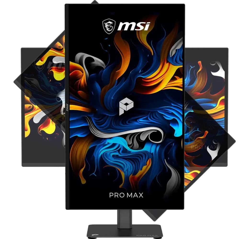 Black MSI PRO MAX 271UPX12G Display - 27" - 4K UHD (3840 x 2160) - PROMAX271UPX12G.7